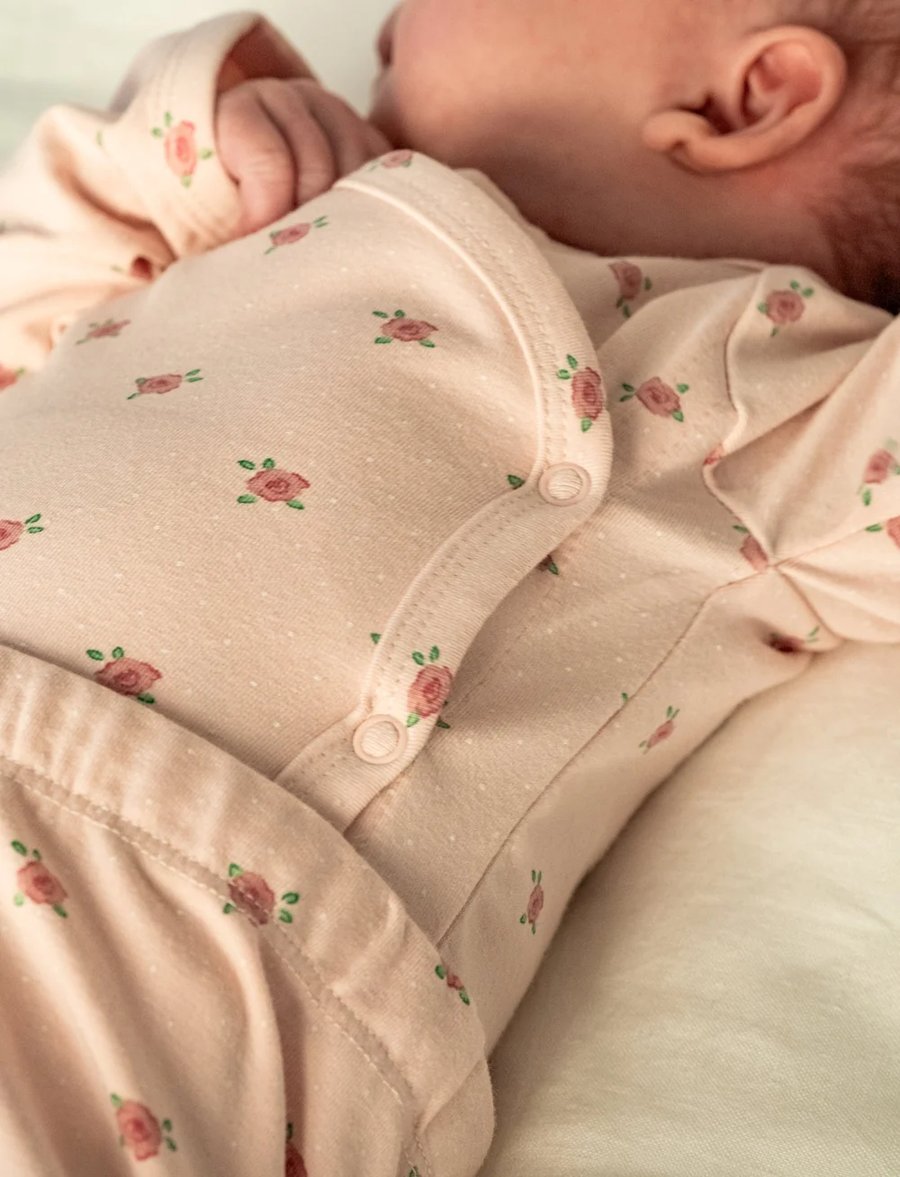 Elimar wrap samfella – Tiny roses