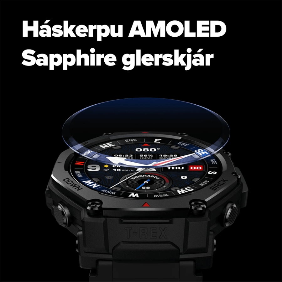 Amazfit T-Rex 3 Pro 44mm snjall- og heilsuúr