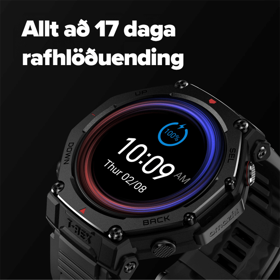 Amazfit T-Rex 3 Pro 44mm snjall- og heilsuúr