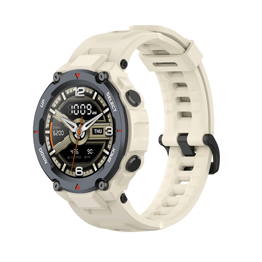 Amazfit T-Rex / T-Rex Pro (W067) - Krem sílíkon ól