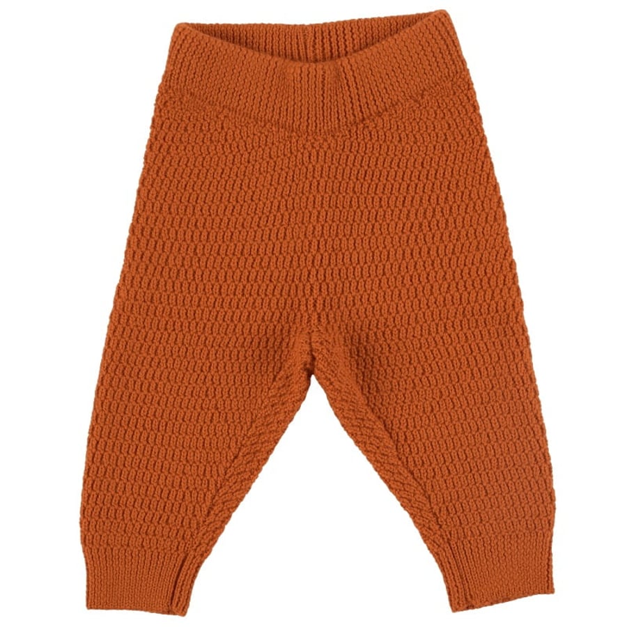 Voksi Wool Honeycomb buxur Warm Orange