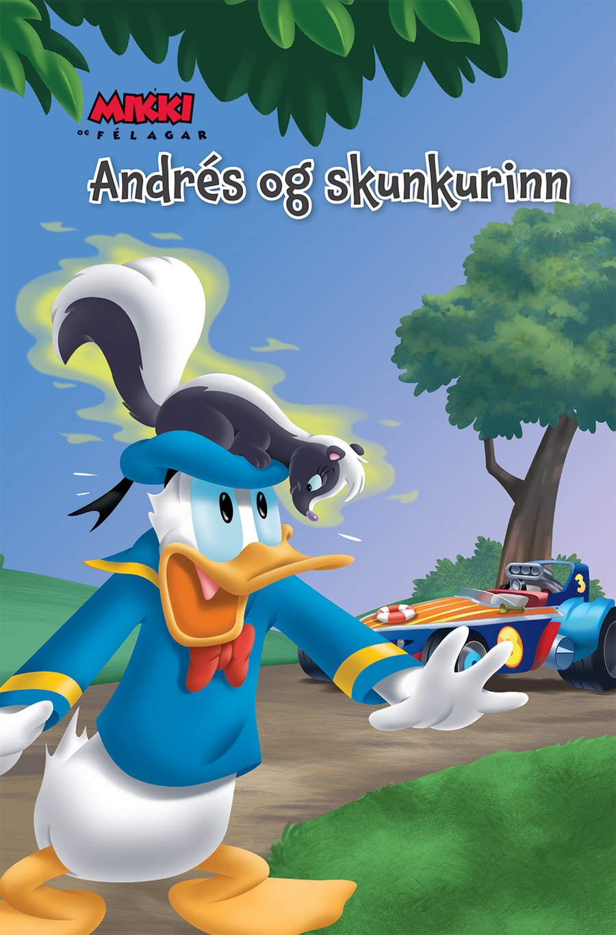 Andrés og skunkurinn