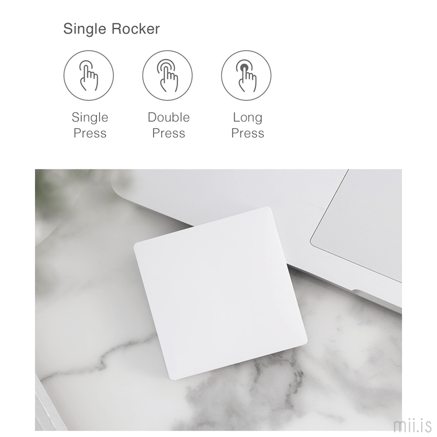 Aqara Wireless Switch Single Rocker þráðlaus snjallrofi
