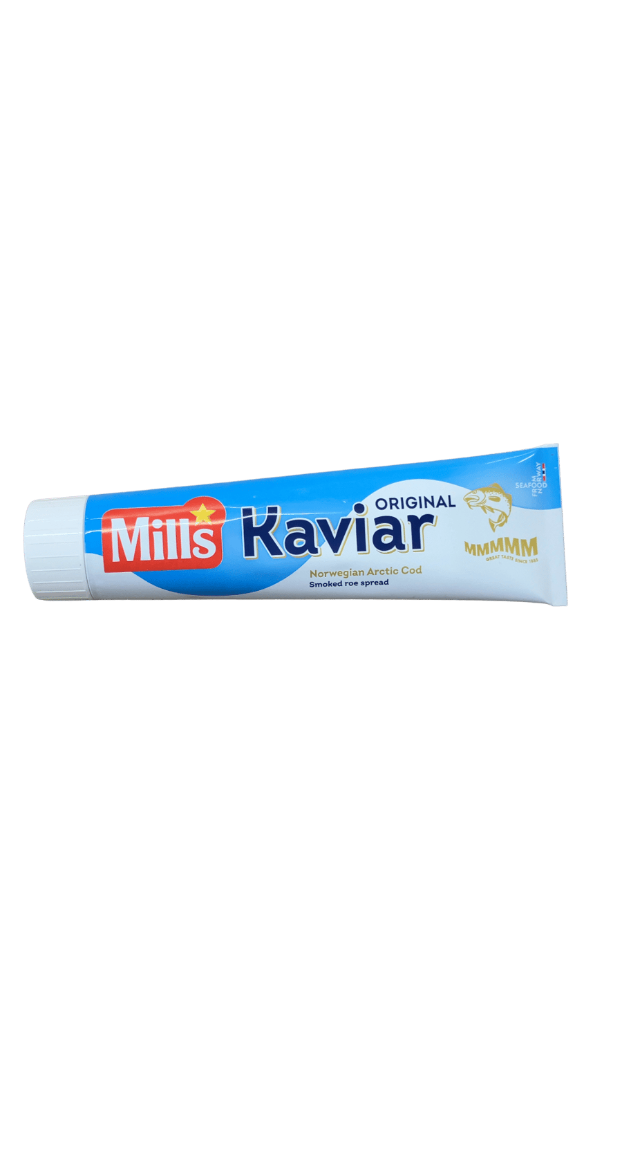 Mills Kavíar Original norskt léttreykt þorskhrognamauk 185 g