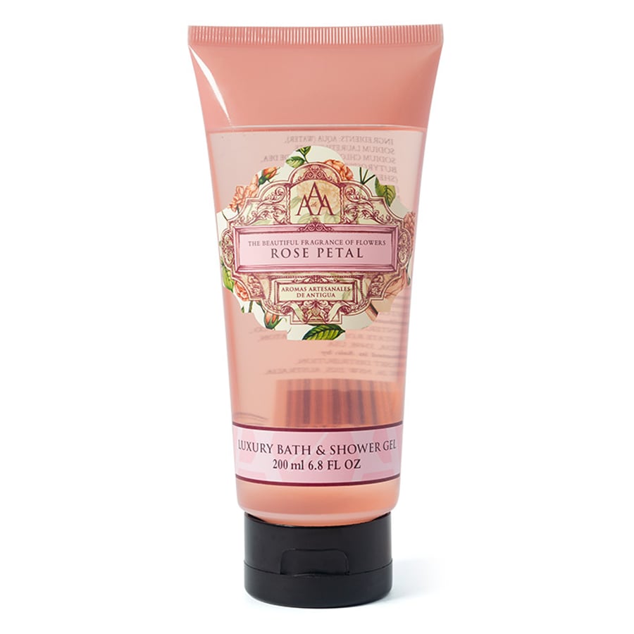 Aromas Artesanales de Antigua - Luxury Bath & Shower Gel Rose Petal 200 ml