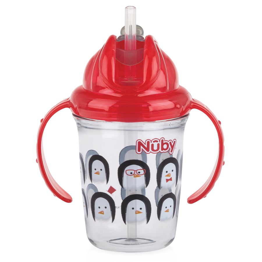 Nuby tritan kanna m höldum og kúlu