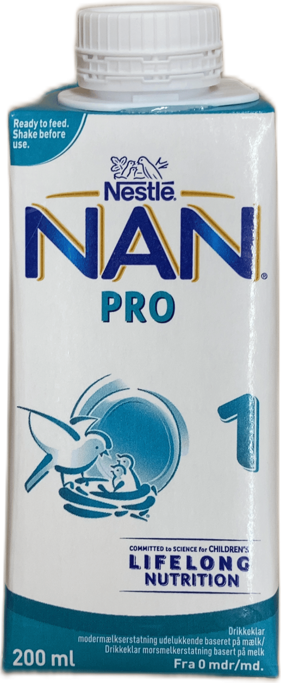 Nestlé NAN Pro 1 Drikkeklar 200 ml