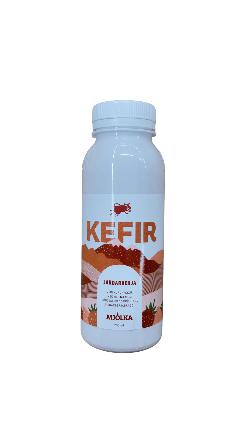 Mjólka Kefir Jarðarberja Mjólkurdrykkur 250 ml