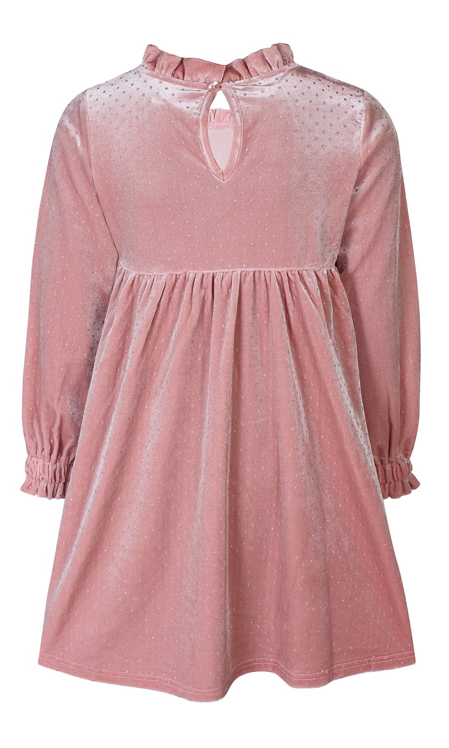 Kids up Frigg kjóll Velvet/Glitter Rose