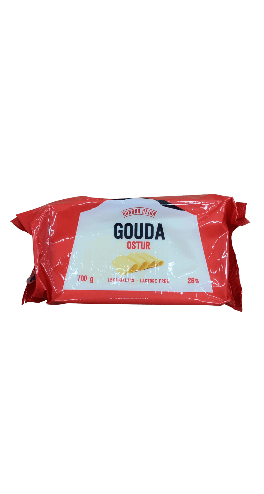 Norðan Heiða Gouda Ostur Laktósafrír 26% 700 g