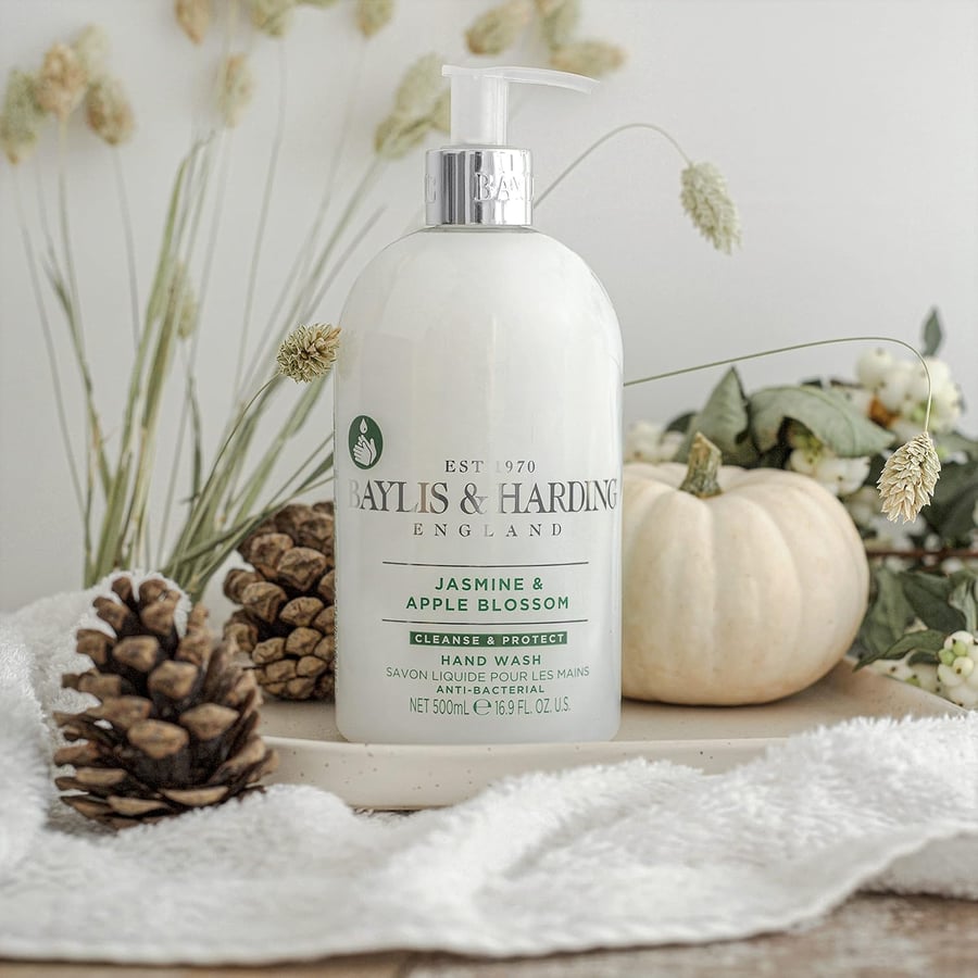 Baylis & Harding Jasmine and Apple Blossom Anti-Bacterial Hand Sápa, 500 ml