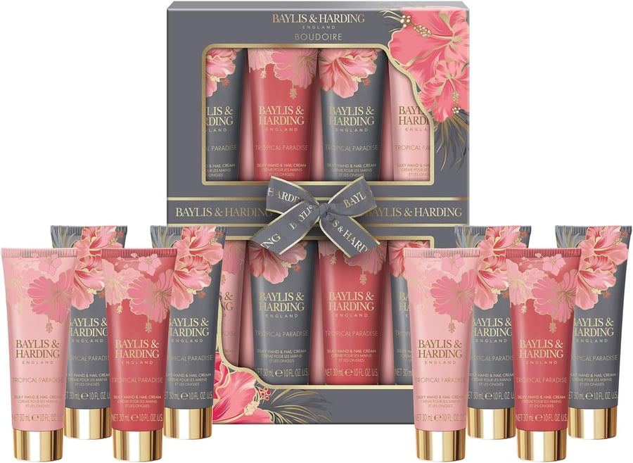 Baylis & Harding Royale Garden Rose, Poppy & Vanilla Lúxus Manicure Gjafasett