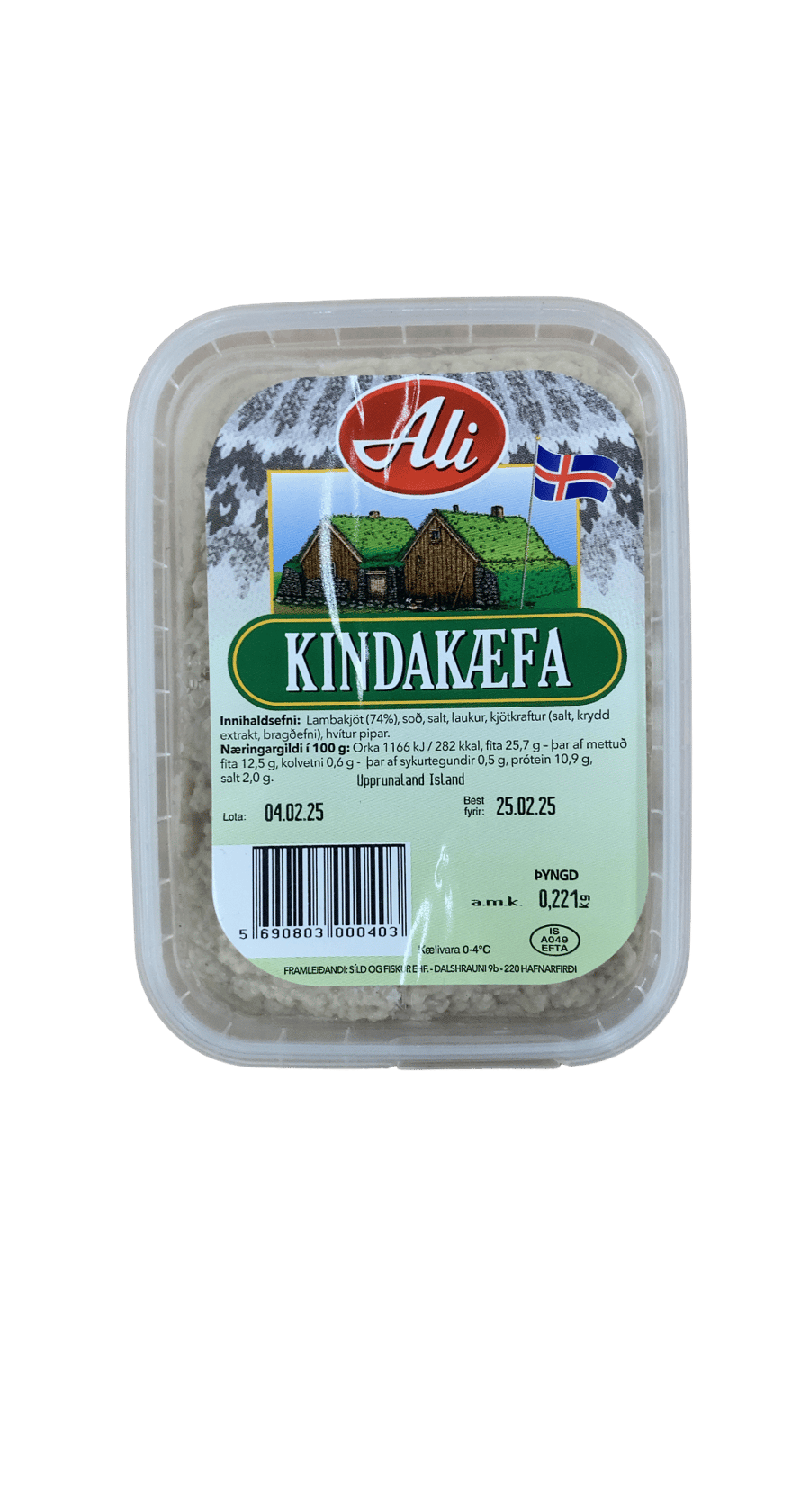 Ali Kindakæfa 221 g