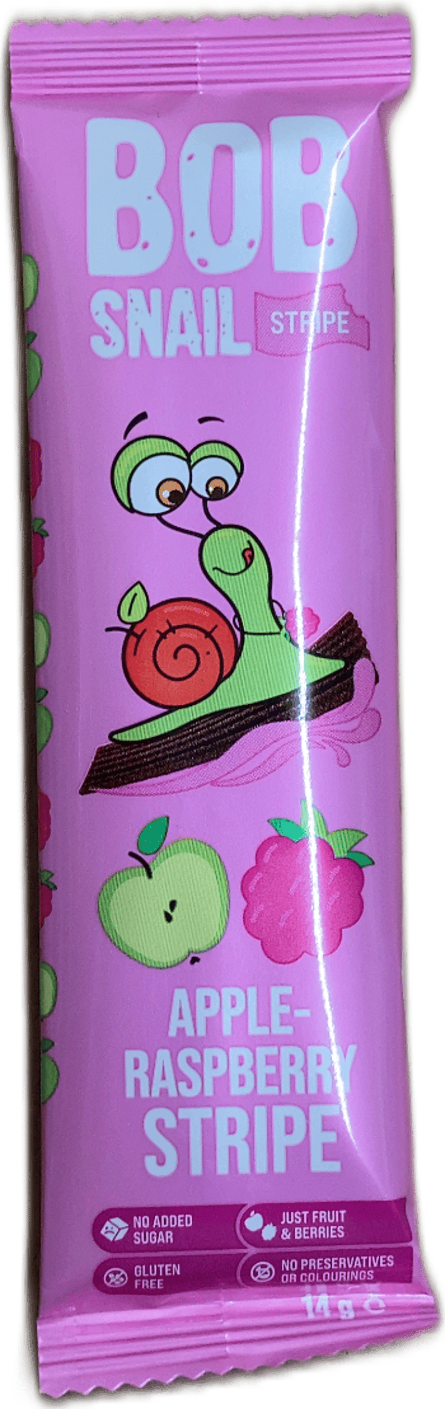 Bob Snail epla- og hindberjaræma 14 g