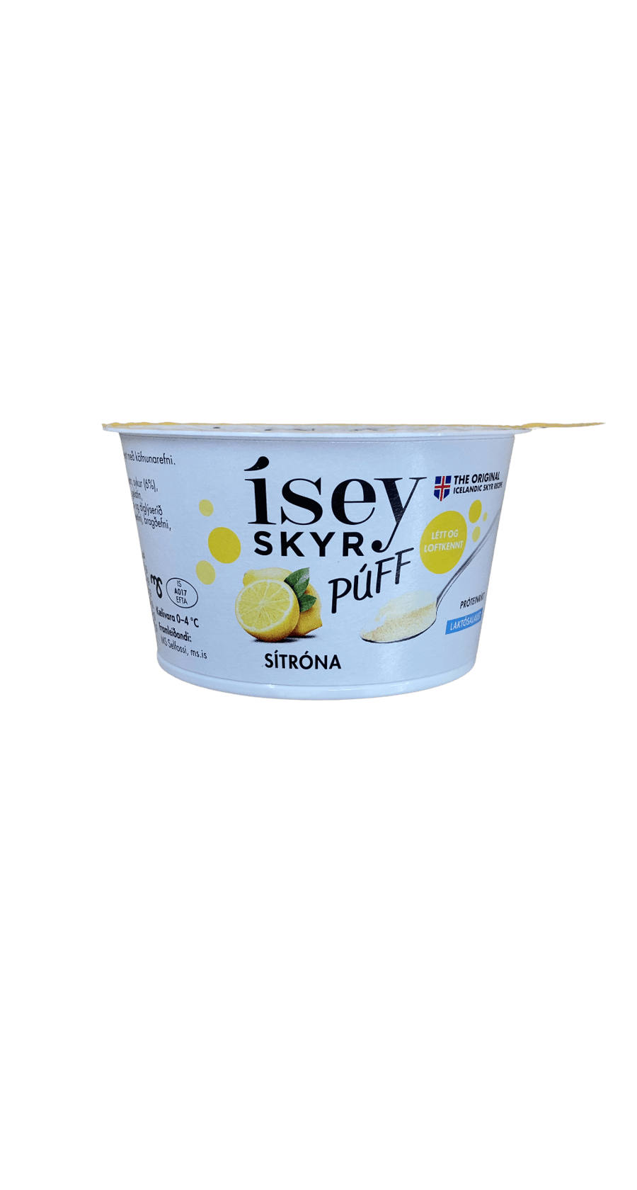 Ísey Skyr Púff Sítróna 125 g