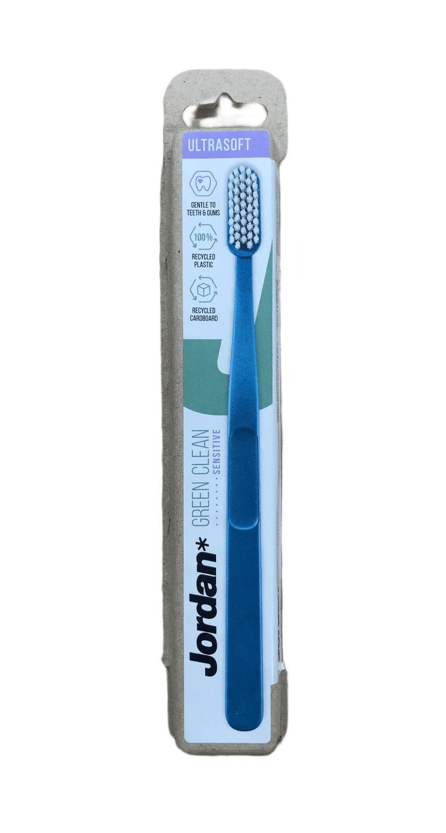 Jordan Green Clean Sensitive Ultrasoft Tannbursti
