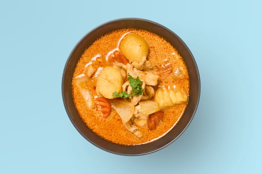 Yellow Curry with Rice