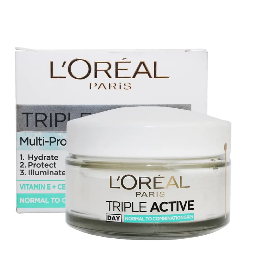 L'Oréal Paris Triple Active Night 24H Nætur Krem (Copy)