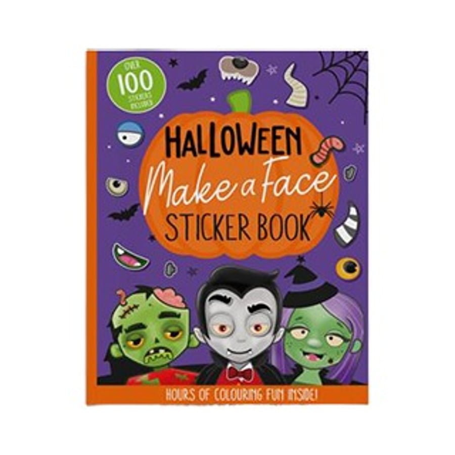 Halloween bók – búðu til andlit