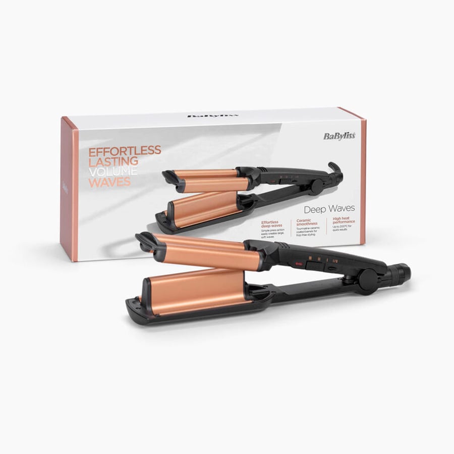 BaByliss Deep Waves krullujárn