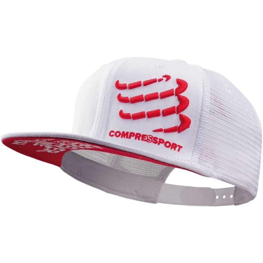 CompresSport Derhúfa – Trucker Cap White