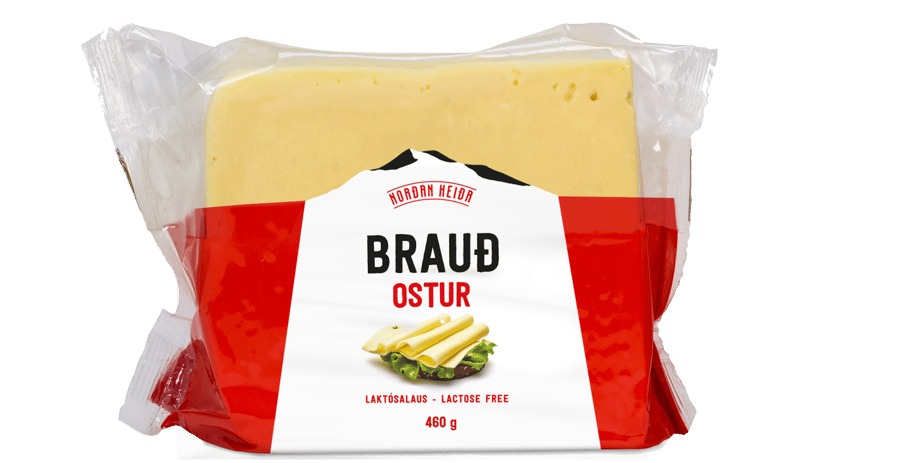 MS Brauðostur Laktósalaus 26% 460 g