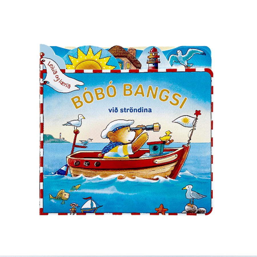 Bóbó bangsi við ströndina