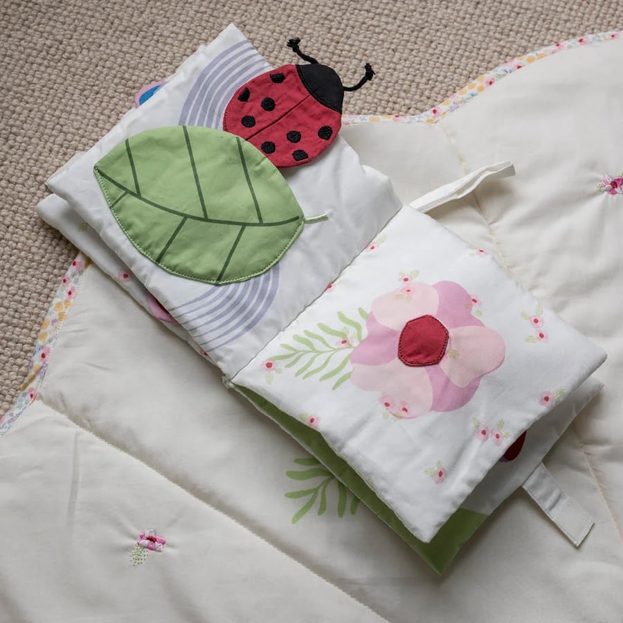 Baby Fabric Book – Wildflower Garden