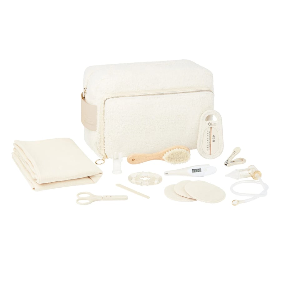Baby Toilet Bag – snyrtitaska barnsins – Curl White