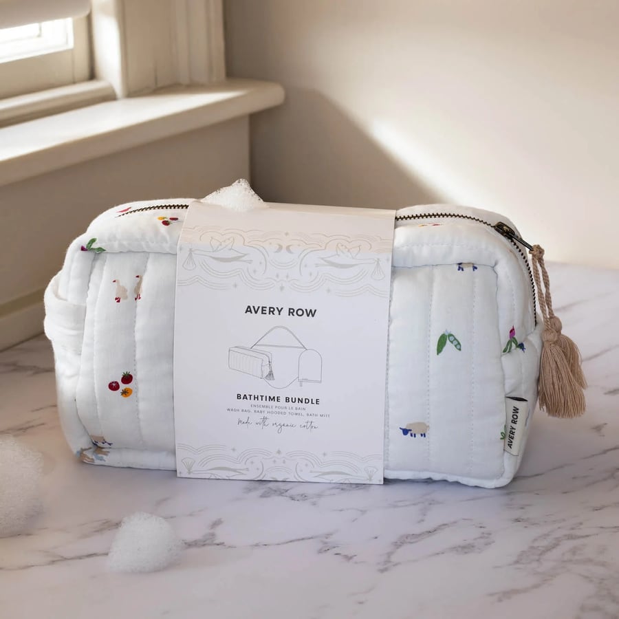 Bathtime Bundle New Baby Gift Set – Little Farm