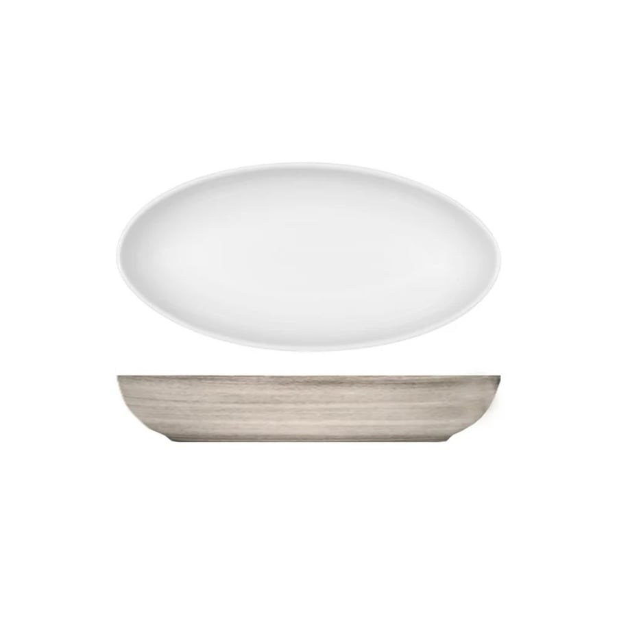 Bauscher MR diskur sporöskjulaga 28 cm.