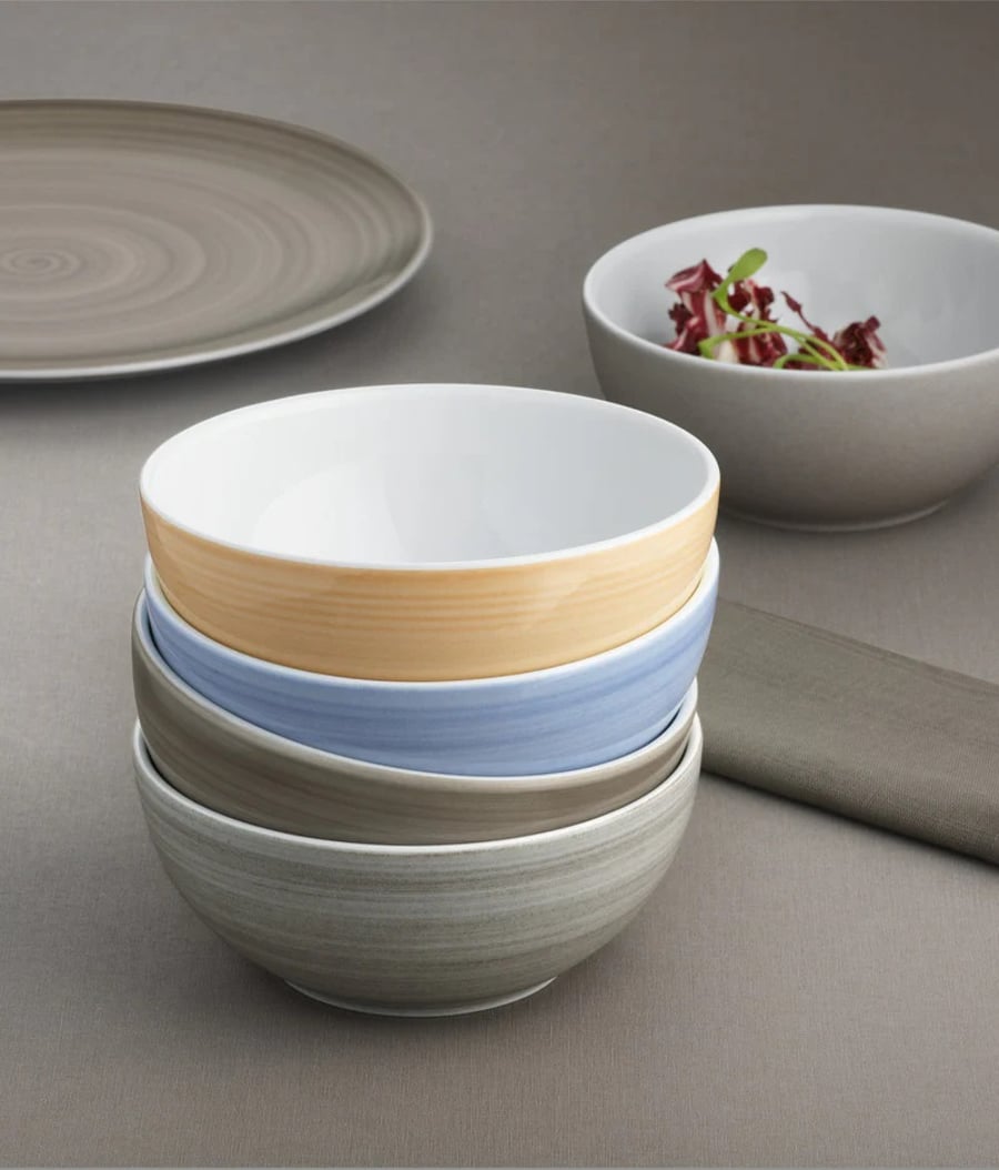 Bauscher MR skál 12 cm. og undirskál 19 cm.