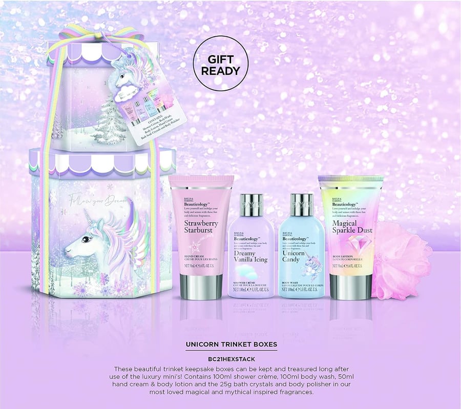 Baylis & Harding Beauticology Unicorn Jewellery Box Gjafasett