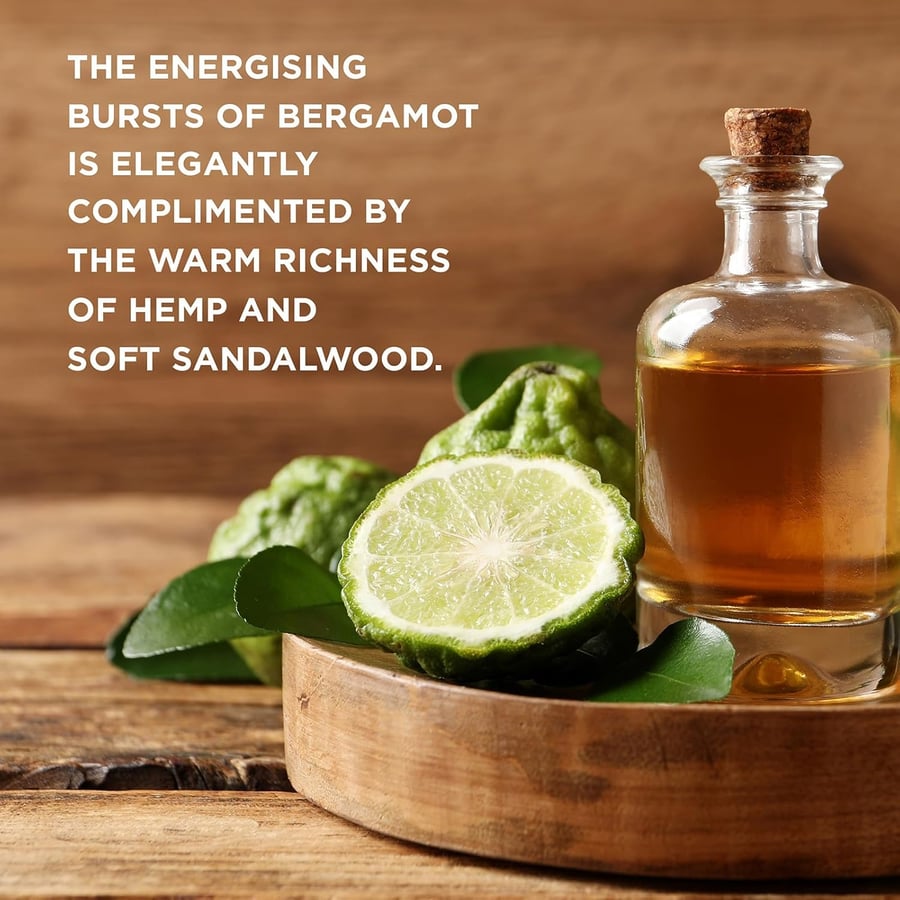 Baylis & Harding Bergamot, Hemp & Sandalwood Refreshing Wash Kit Gjafasett