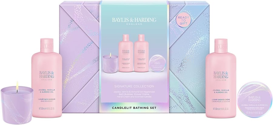 Baylis & Harding Jojoba, Vanilla & Almond Lúxus Spa Gjafasett