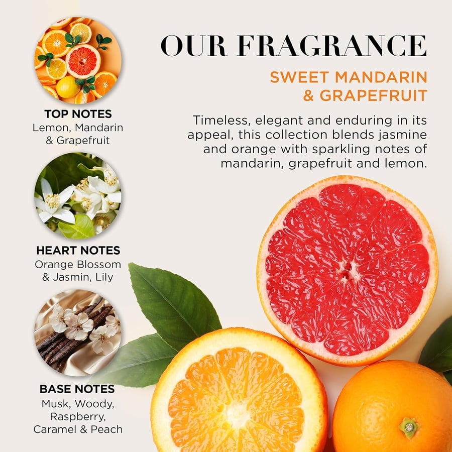 Baylis & Harding Sweet Mandarin & Grapefruit Snyrtitaska og baðvöru Gjafasett