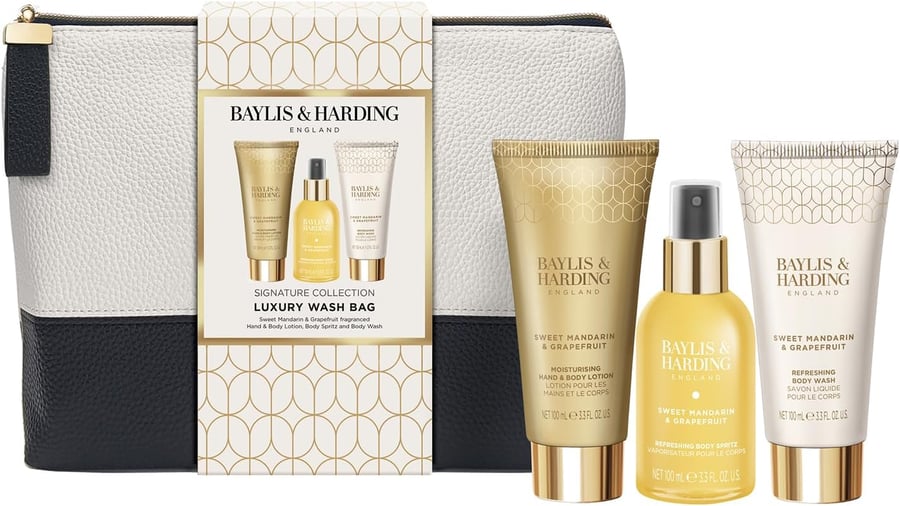 Baylis & Harding Sweet Mandarin & Grapefruit Snyrtitaska og baðvöru Gjafasett