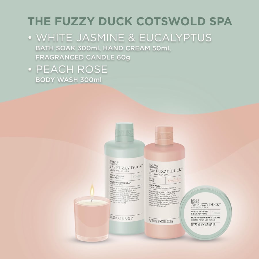 Baylis & Harding The Fuzzy Duck Cotswold Spa Luxury Spa Gjafasett