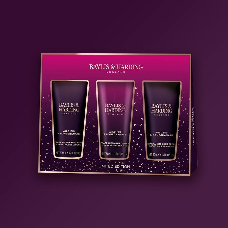 Baylis & Harding Wild Fig & Pomegranate lúxus handáburður 3 í setti
