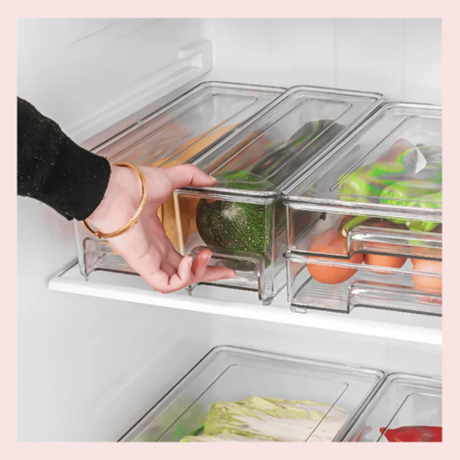 Glær box með loki – Pakki