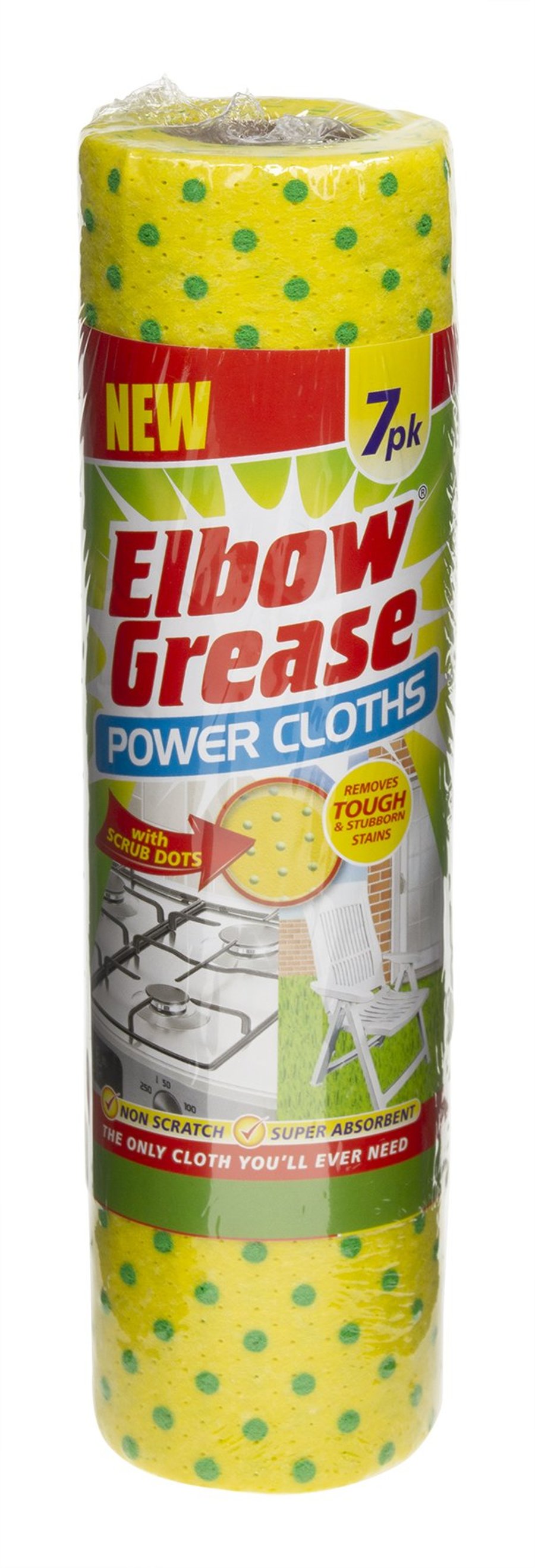 Elbow Grease Kraft Klútar 7 í pakka