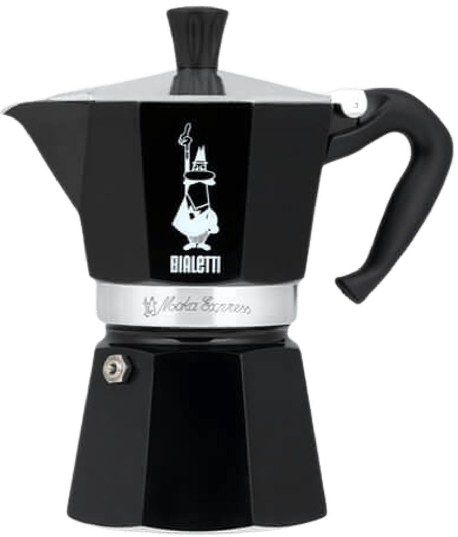 Bialetti Mokka Express 3 bolla svart