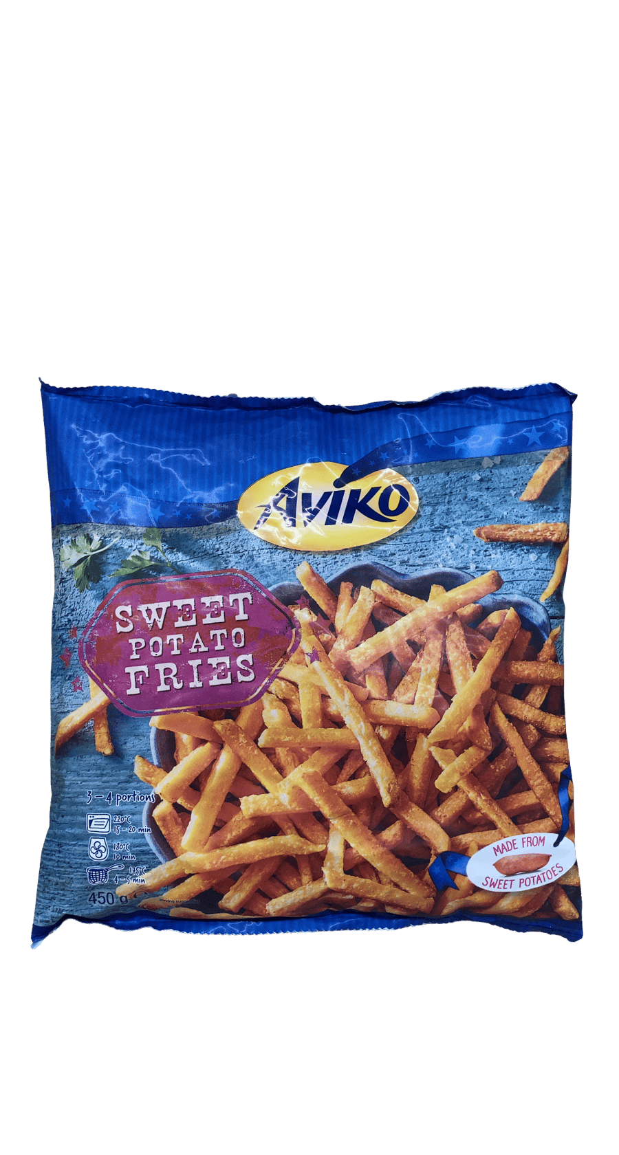 Aviko sætkartöflufranskar 450 g