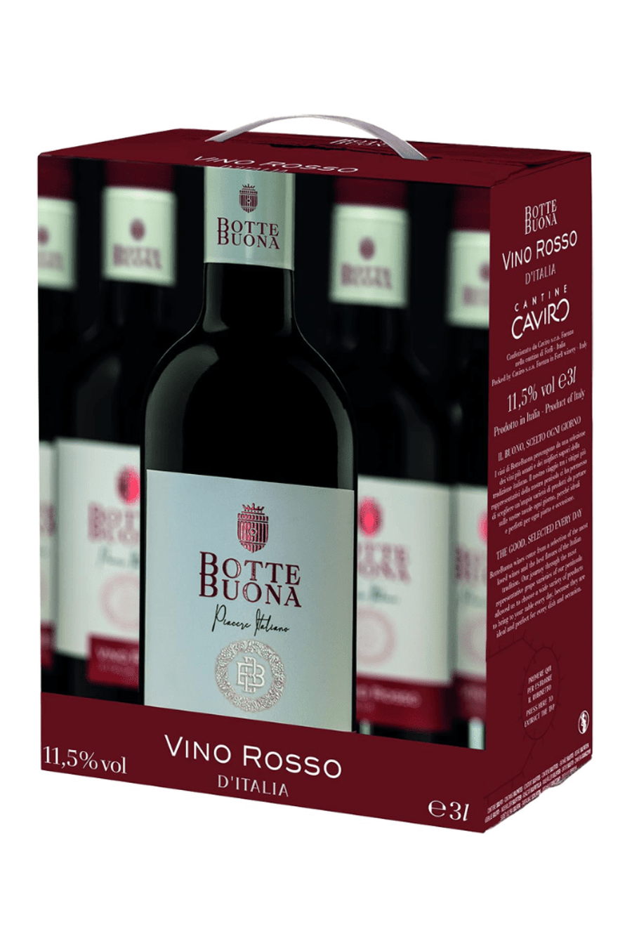Botte Buona Rosso D'Italia 3L kassavín