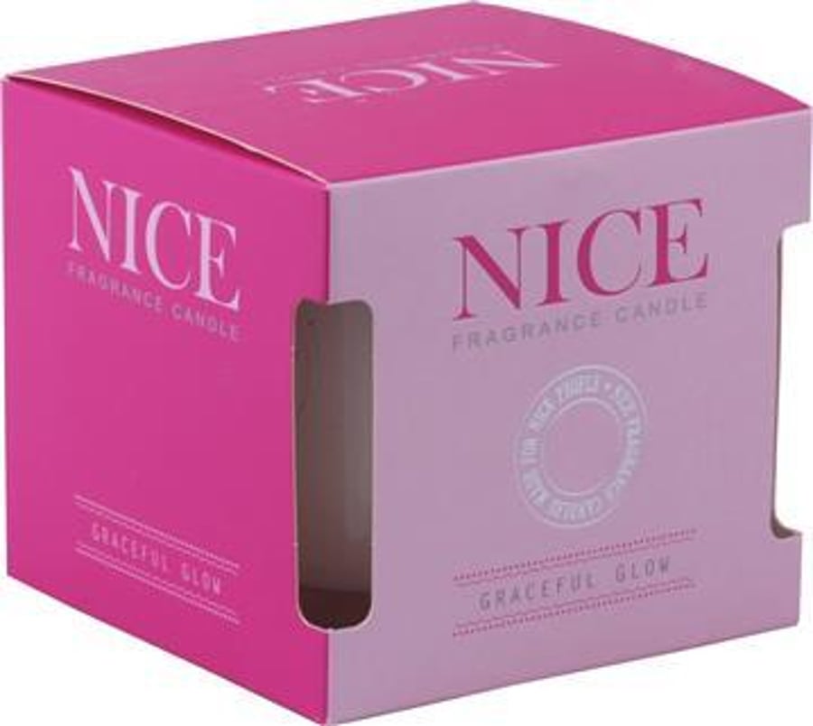 Nice Fragrance Candle - Ilmkerti í Gler Glasi Graceful Glow