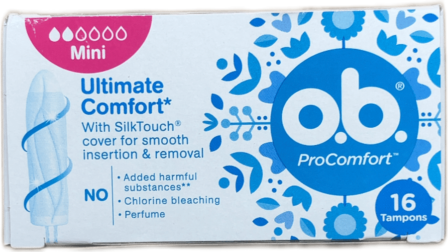 o.b. ProComfort Mini túrtappar 16 stk
