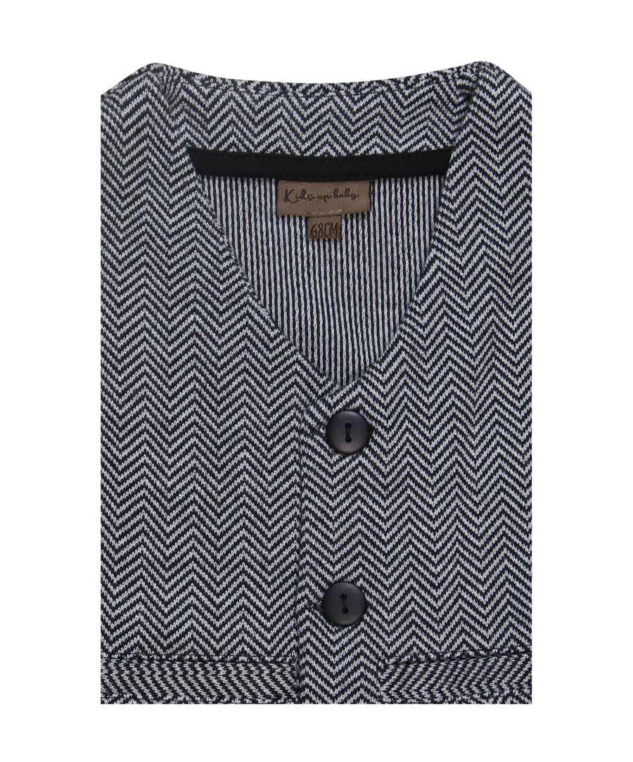 Kids up baby Vidar vesti  Med. Grey melange