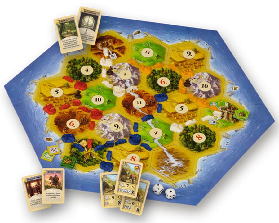 Landnemarnir á Catan - Kaupmenn og Skrælingjar