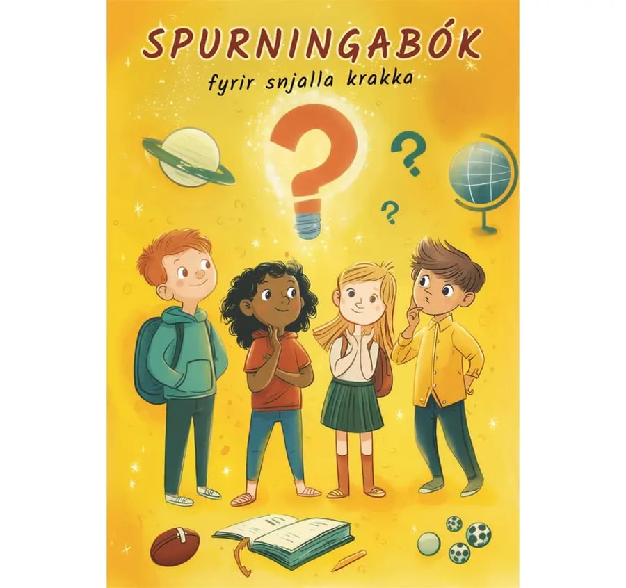 Spurningabók fyrir snjalla krakka
