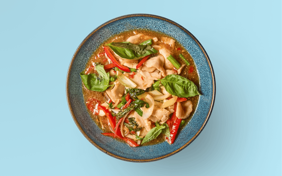 Stir Fried Basil (Ka Praow) with Rice